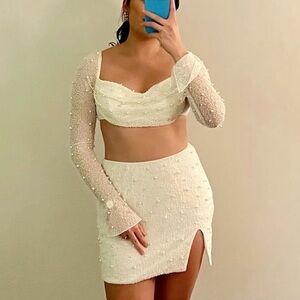 Oh Polly | Embellished Pearl SET